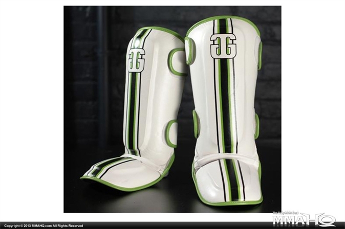 Golden Gear Guardian Combat Shin Guards